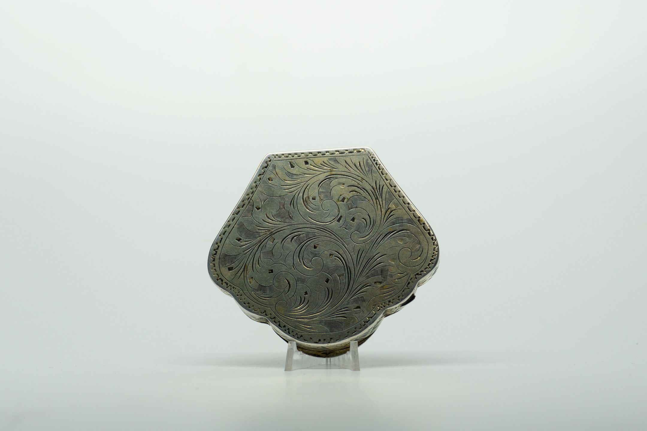 1950s Hand Painted Italian Compact