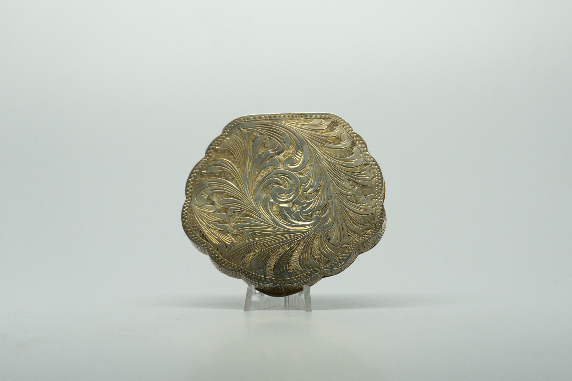 1950s Hand Painted Italian Compact