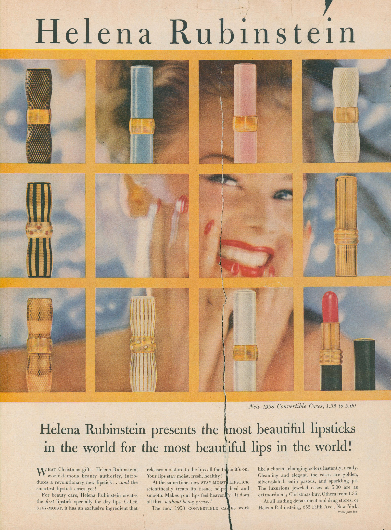 Helena Rubinstein Cracker Jack Convertible Lipstick Case