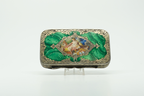 1950s Hand Painted Italian Compact