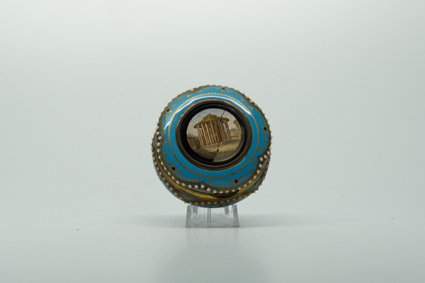 1950s Hand Painted Italian Powder Jar